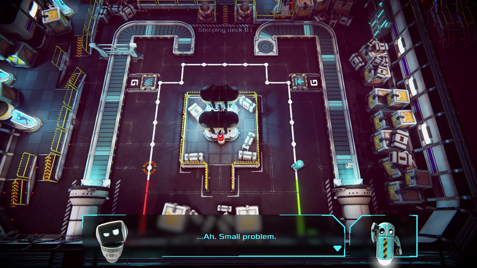 Скриншот из игры Algo-Bot - 1