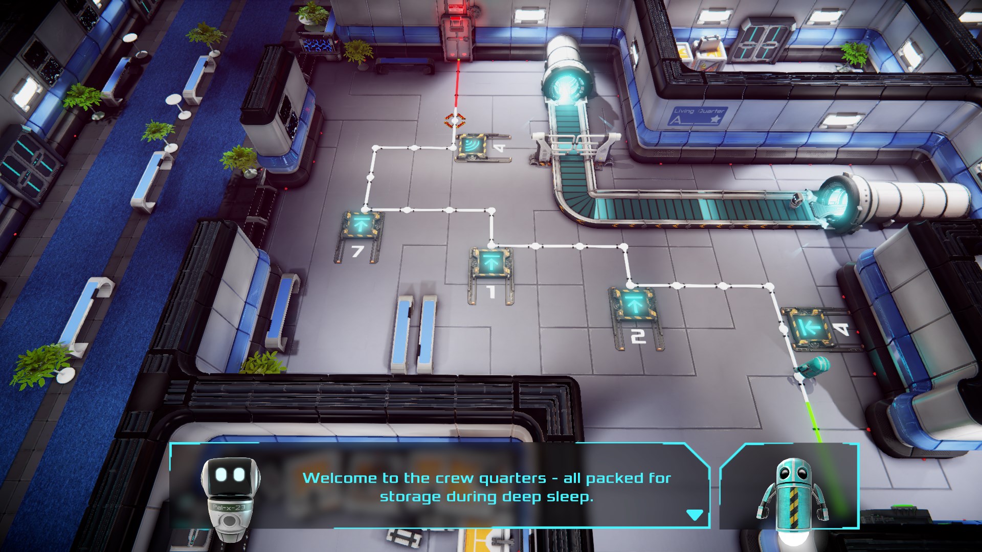 Скриншот из игры Algo-Bot - 2