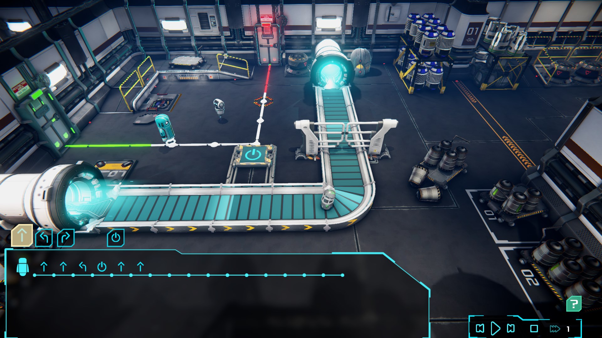 Скриншот из игры Algo-Bot - 4