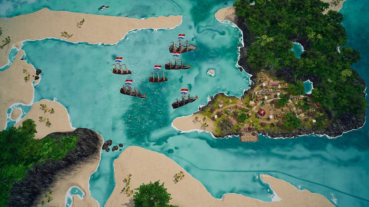 Скриншот из игры Corsairs - Battle of the Caribbean - 4