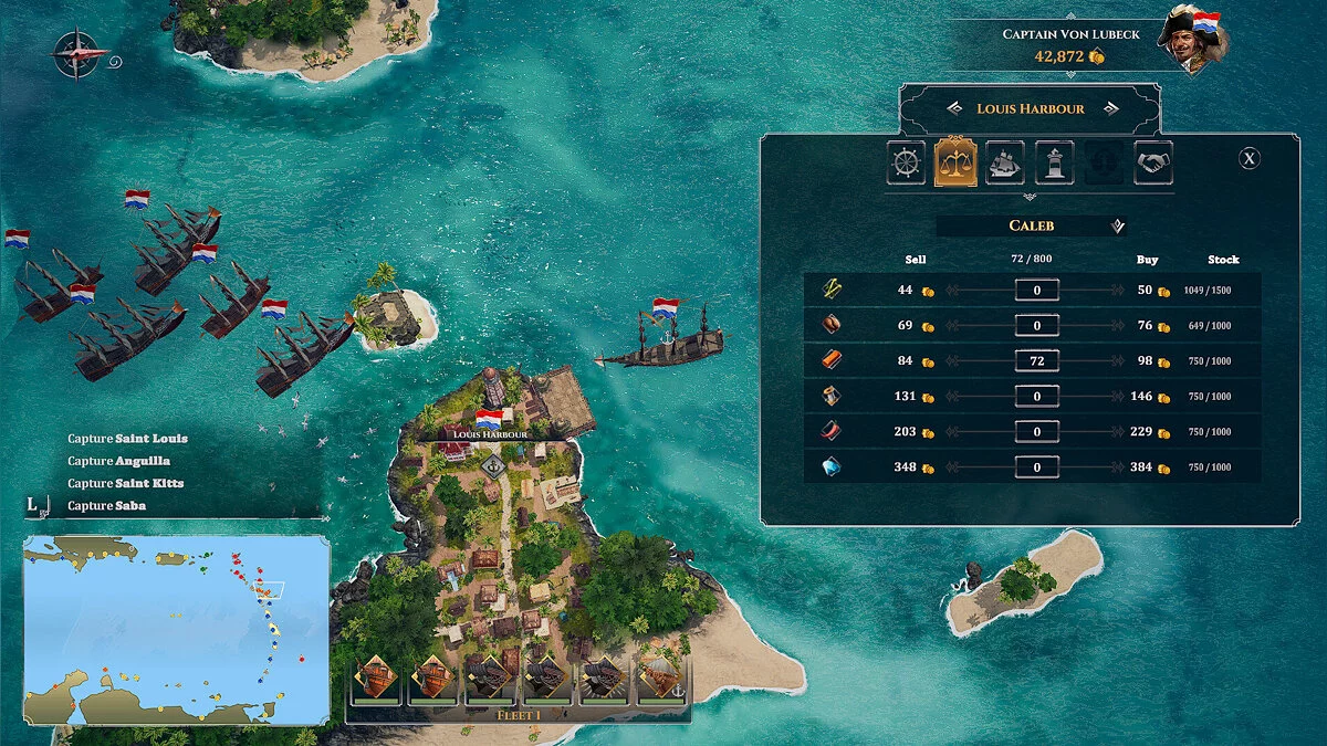 Скриншот из игры Corsairs - Battle of the Caribbean - 10