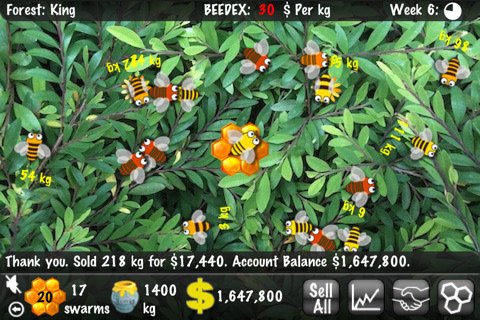 Скриншот из игры Bee Farming - 1
