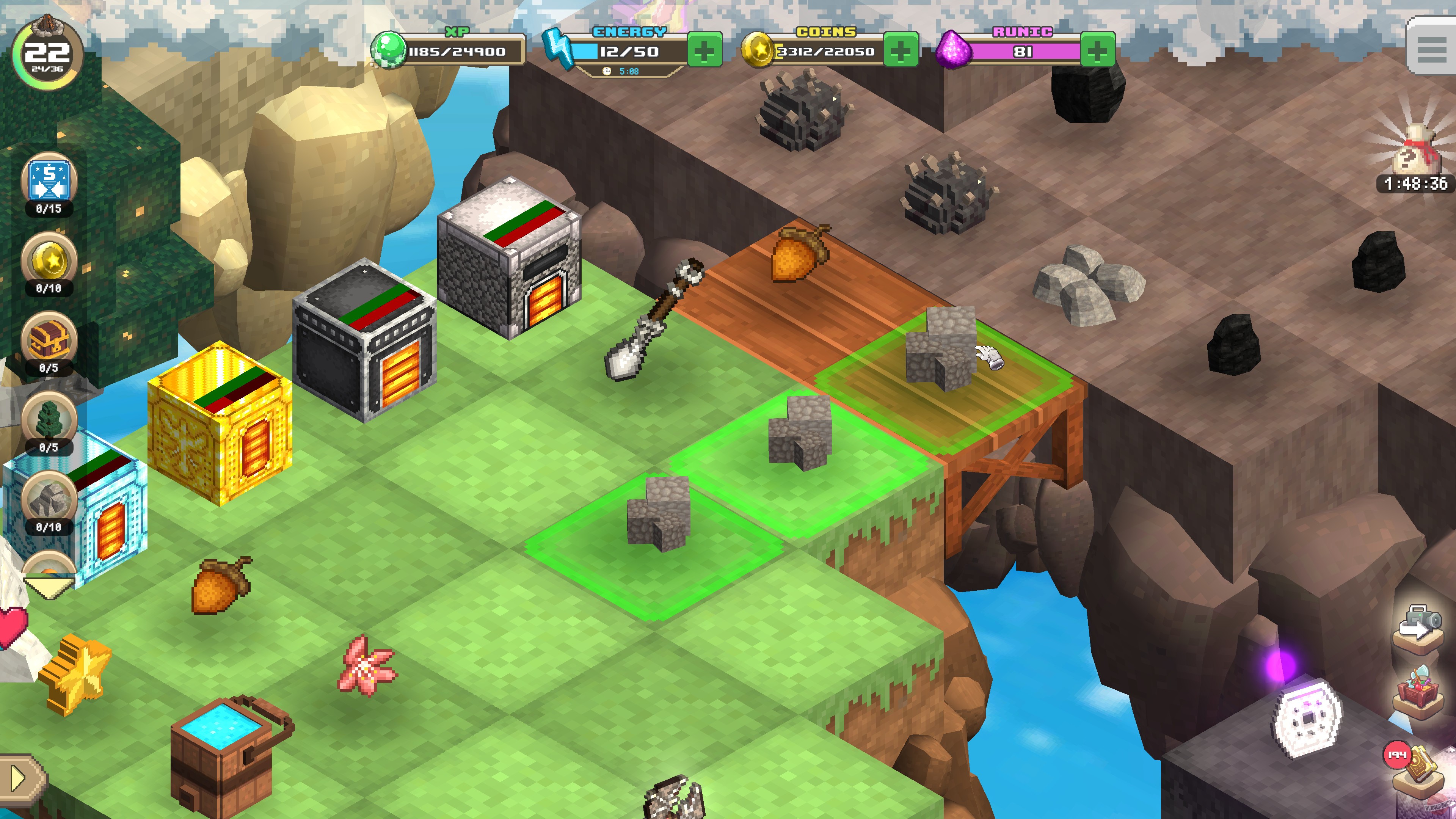 Скриншот из игры MergeCrafter - 19