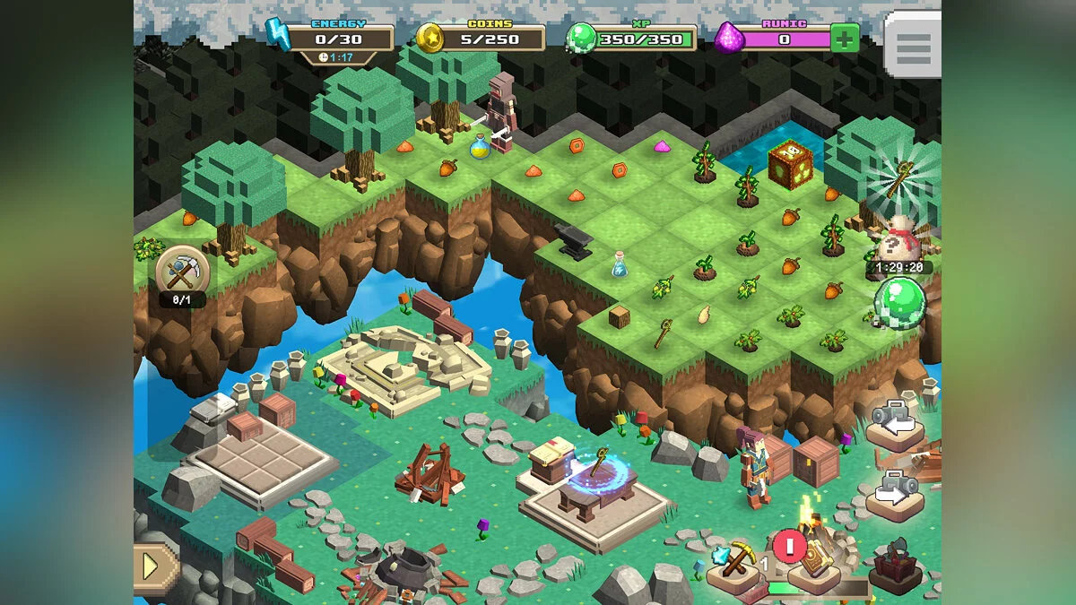 Скриншот из игры MergeCrafter - 2