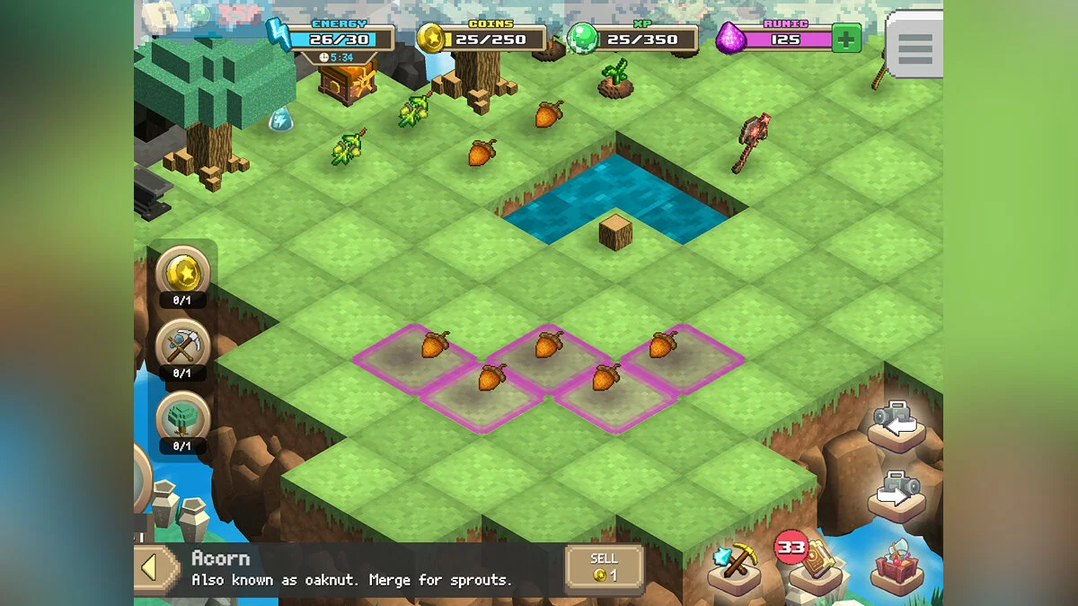 Скриншот из игры MergeCrafter - 23