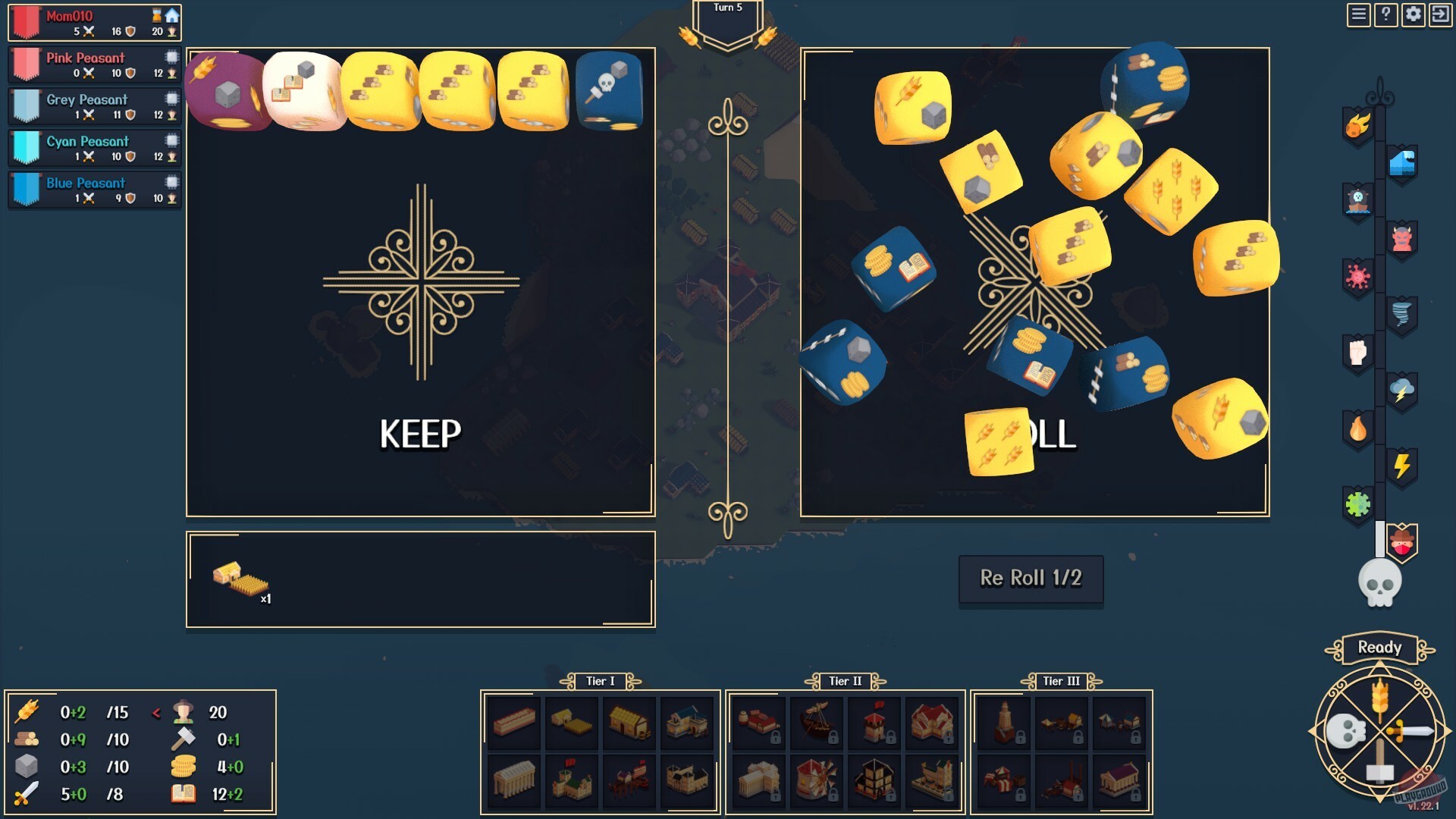 Скриншот из игры Dice Kingdoms - 2