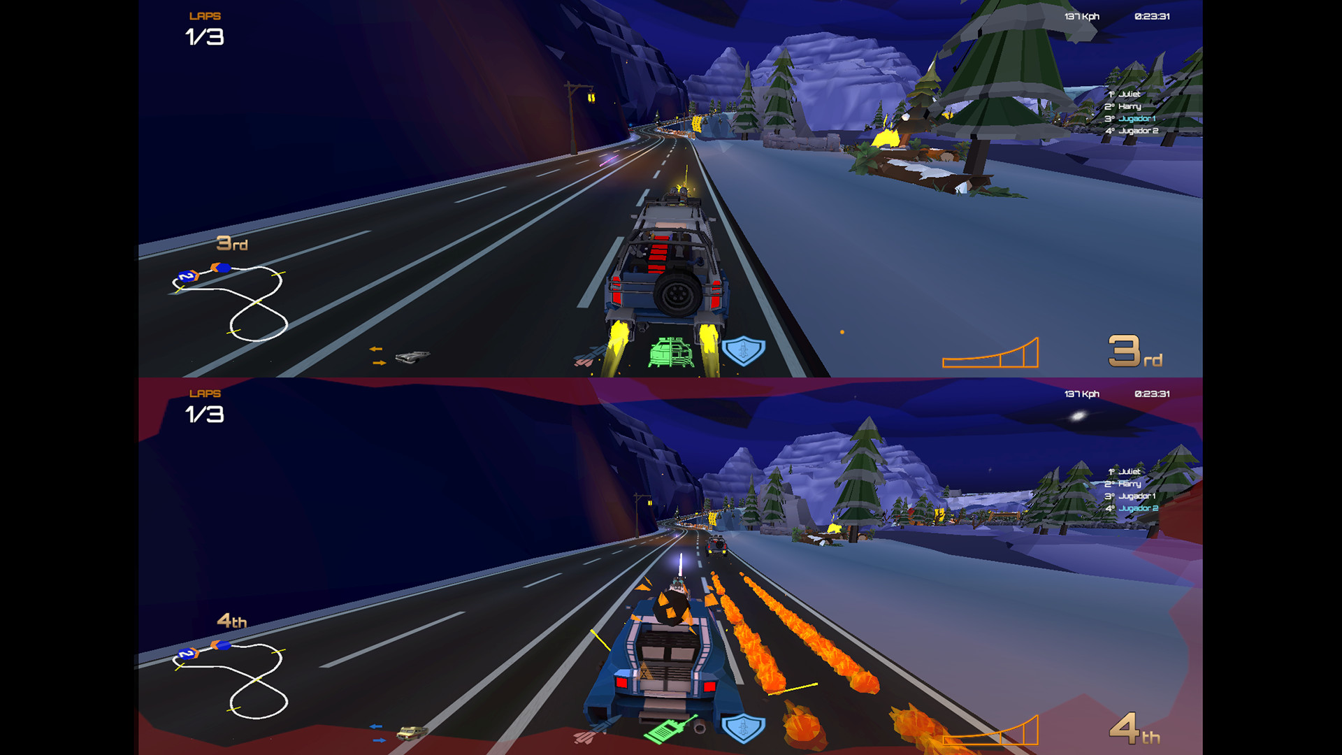 Скриншот из игры Motor Strike: Racing Rampage - 13