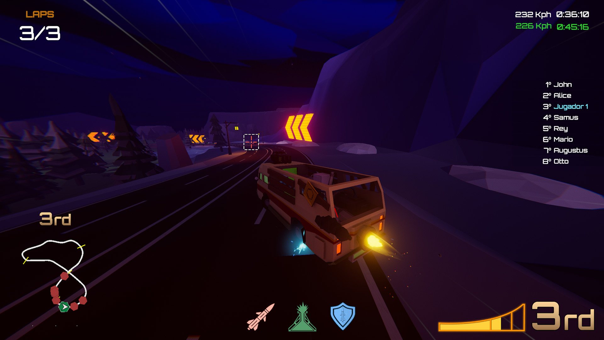 Скриншот из игры Motor Strike: Racing Rampage - 8