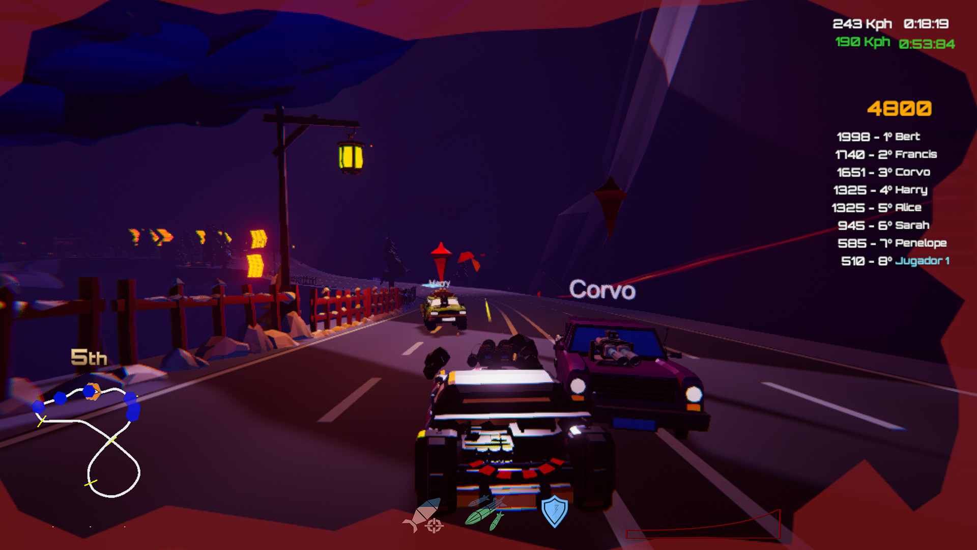 Скриншот из игры Motor Strike: Racing Rampage - 10