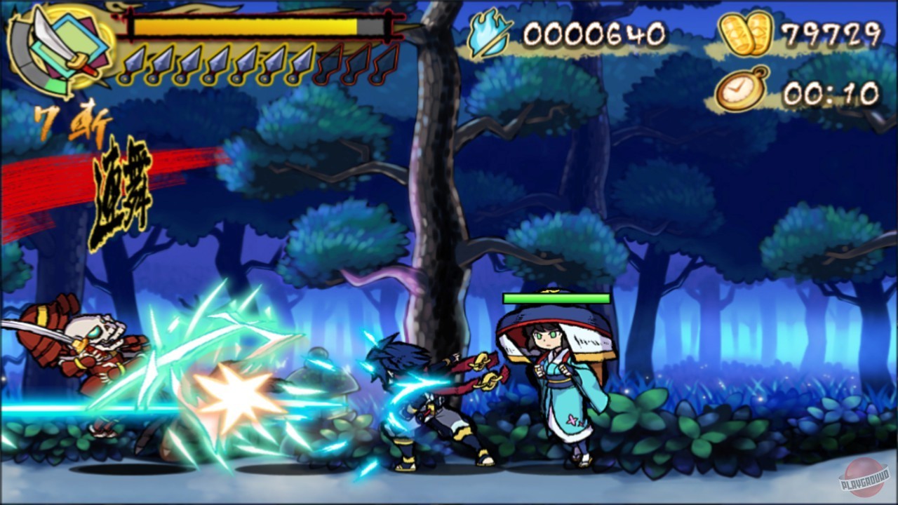 Скриншот из игры Mononoke Slashdown - 3