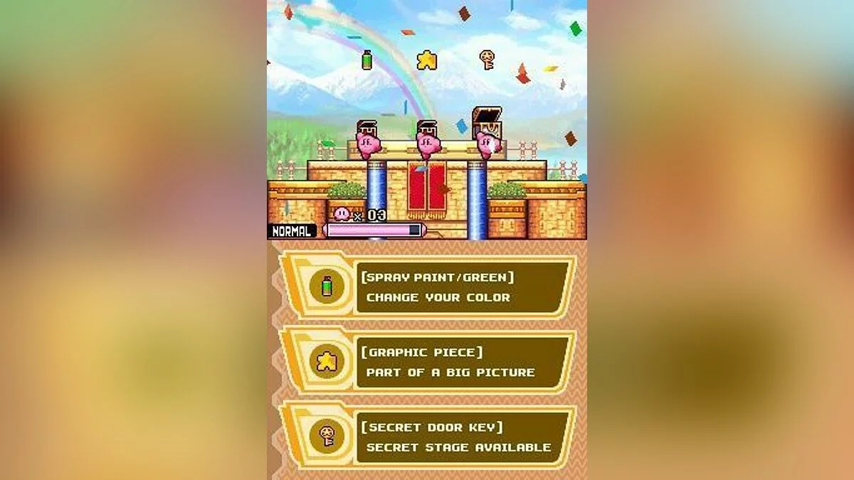 Скриншот из игры Kirby: Squeak Squad - 4