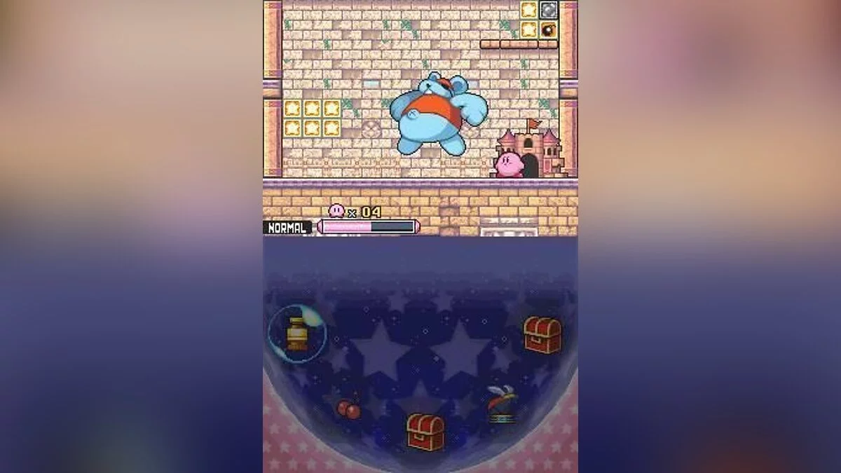 Скриншот из игры Kirby: Squeak Squad - 7