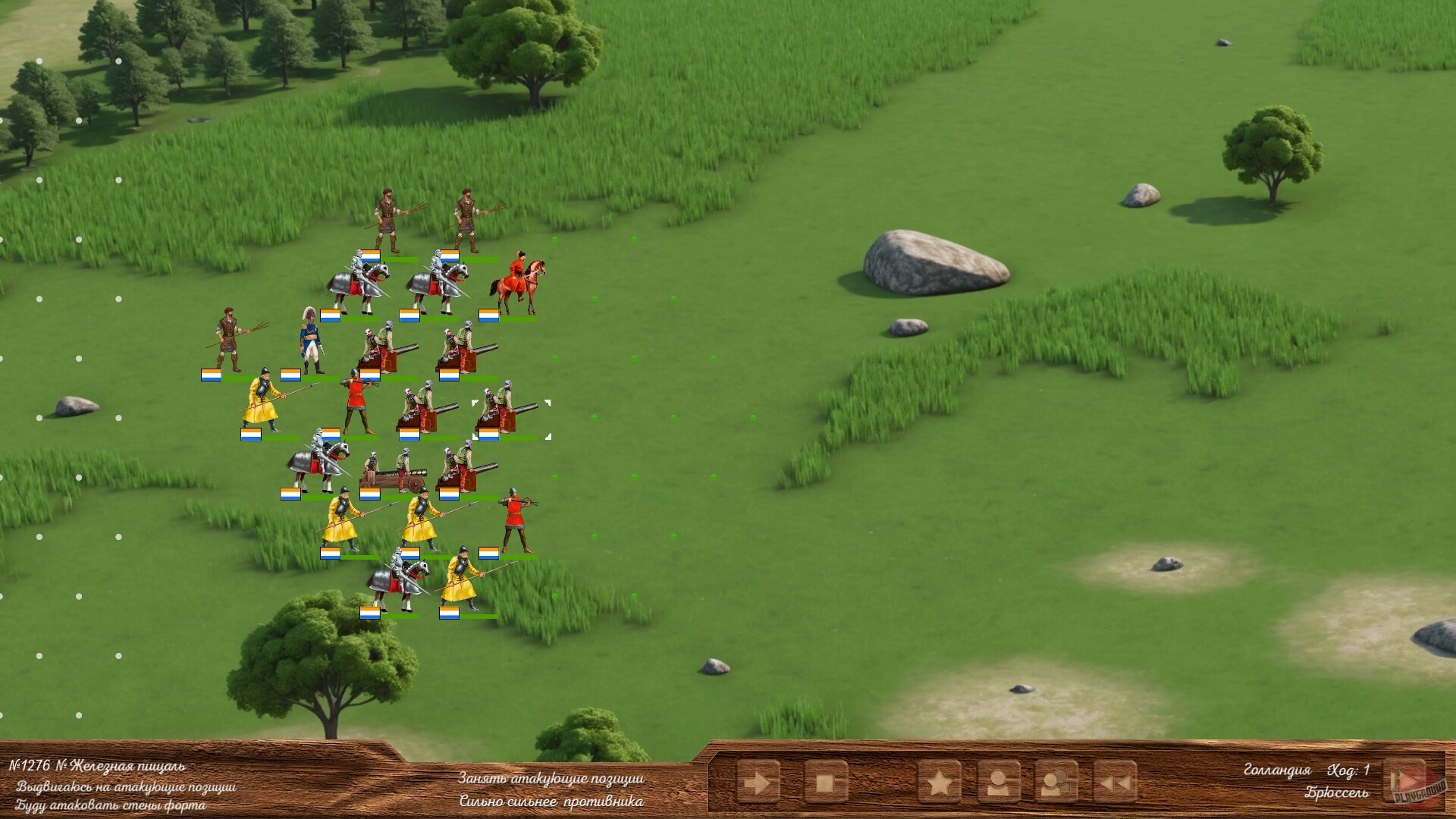 Скриншот из игры Великие Державы - 23