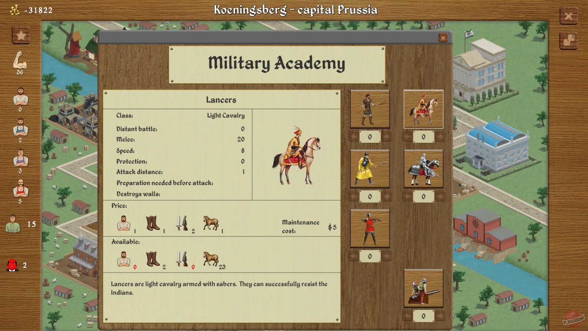 Скриншот из игры Великие Державы - 10