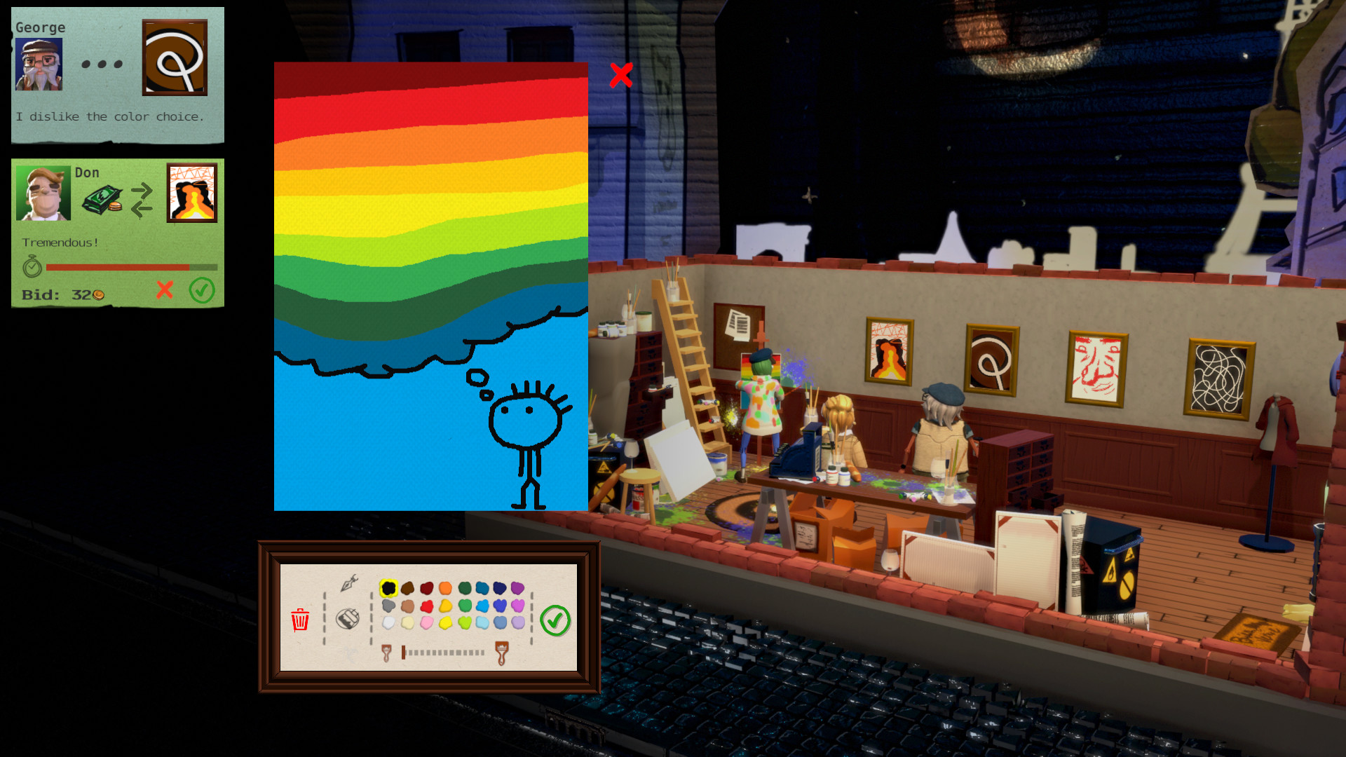 Скриншот из игры Passpartout: The Starving Artist - 23
