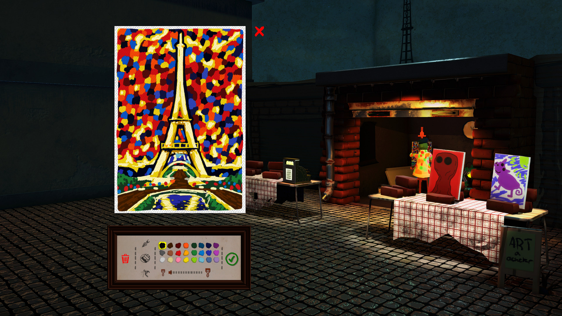Скриншот из игры Passpartout: The Starving Artist - 28