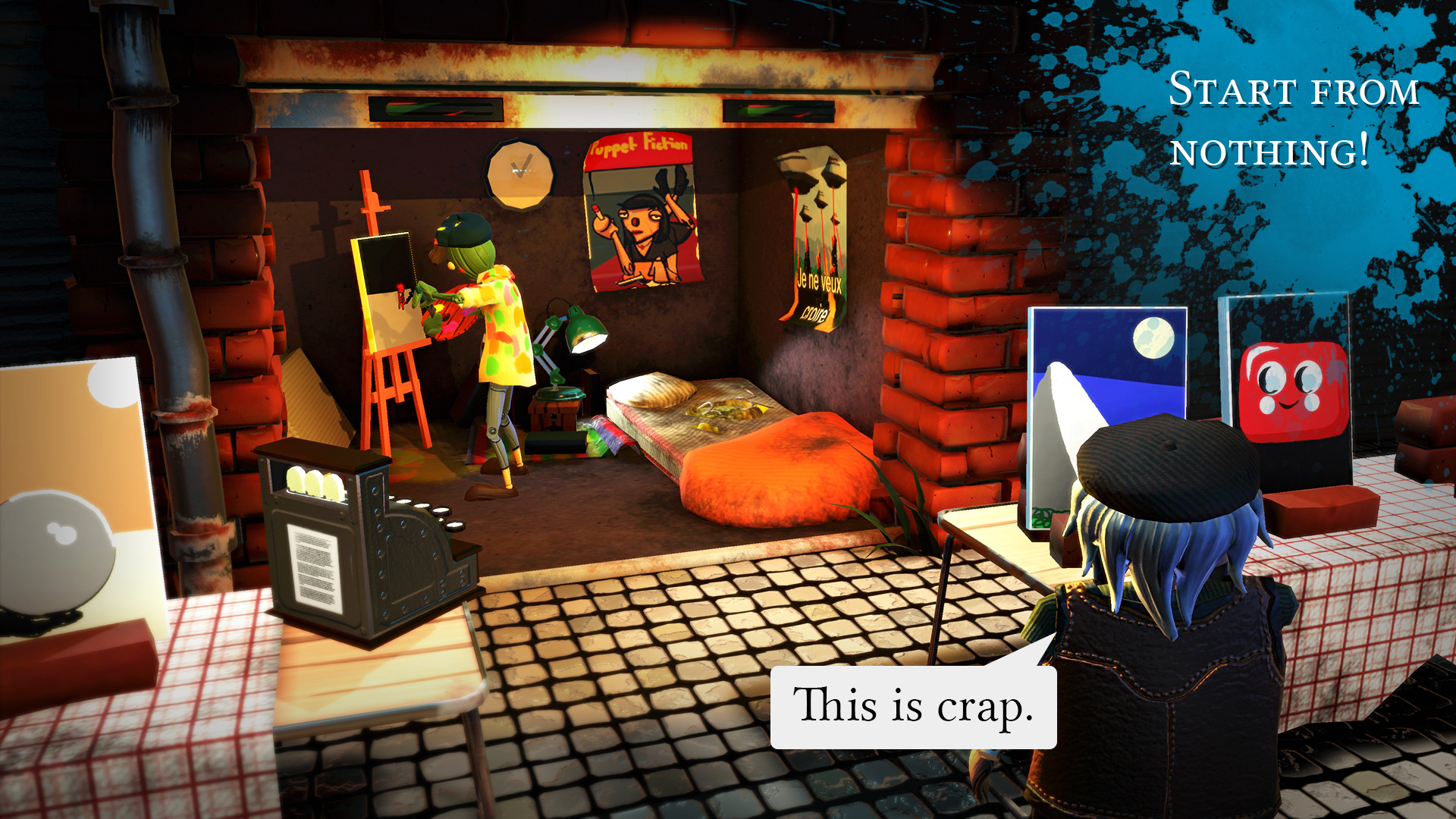 Скриншот из игры Passpartout: The Starving Artist - 1