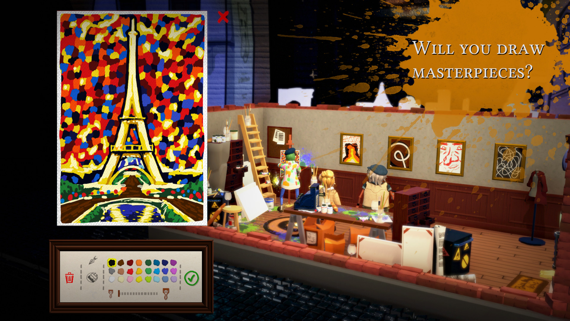 Скриншот из игры Passpartout: The Starving Artist - 16
