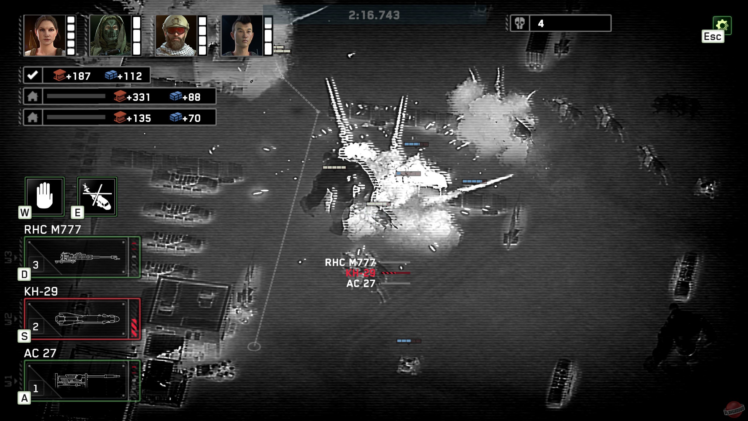 Скриншот из игры Zombie Gunship Survival - 5