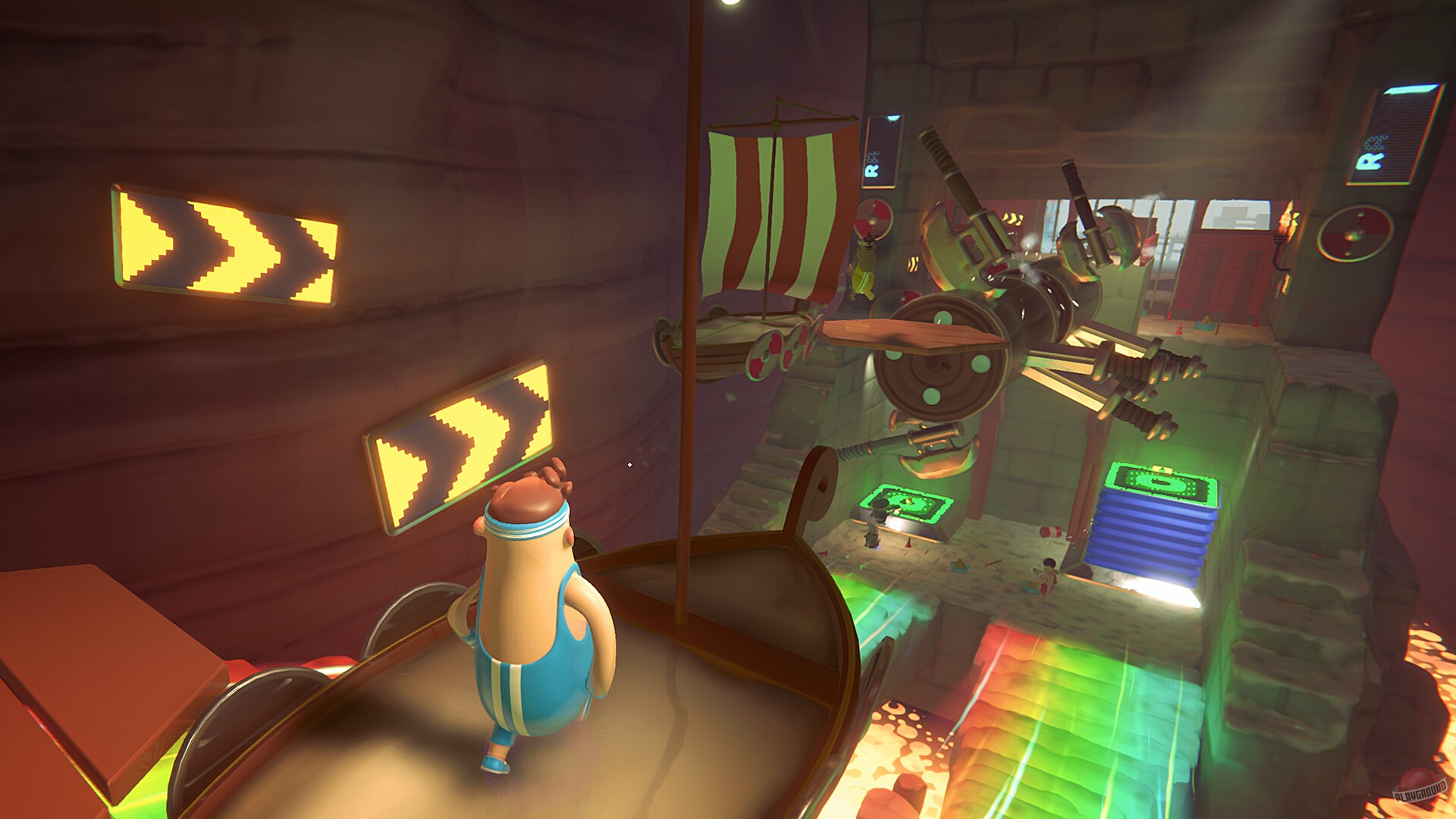 Скриншот из игры Rubber Royale - 3