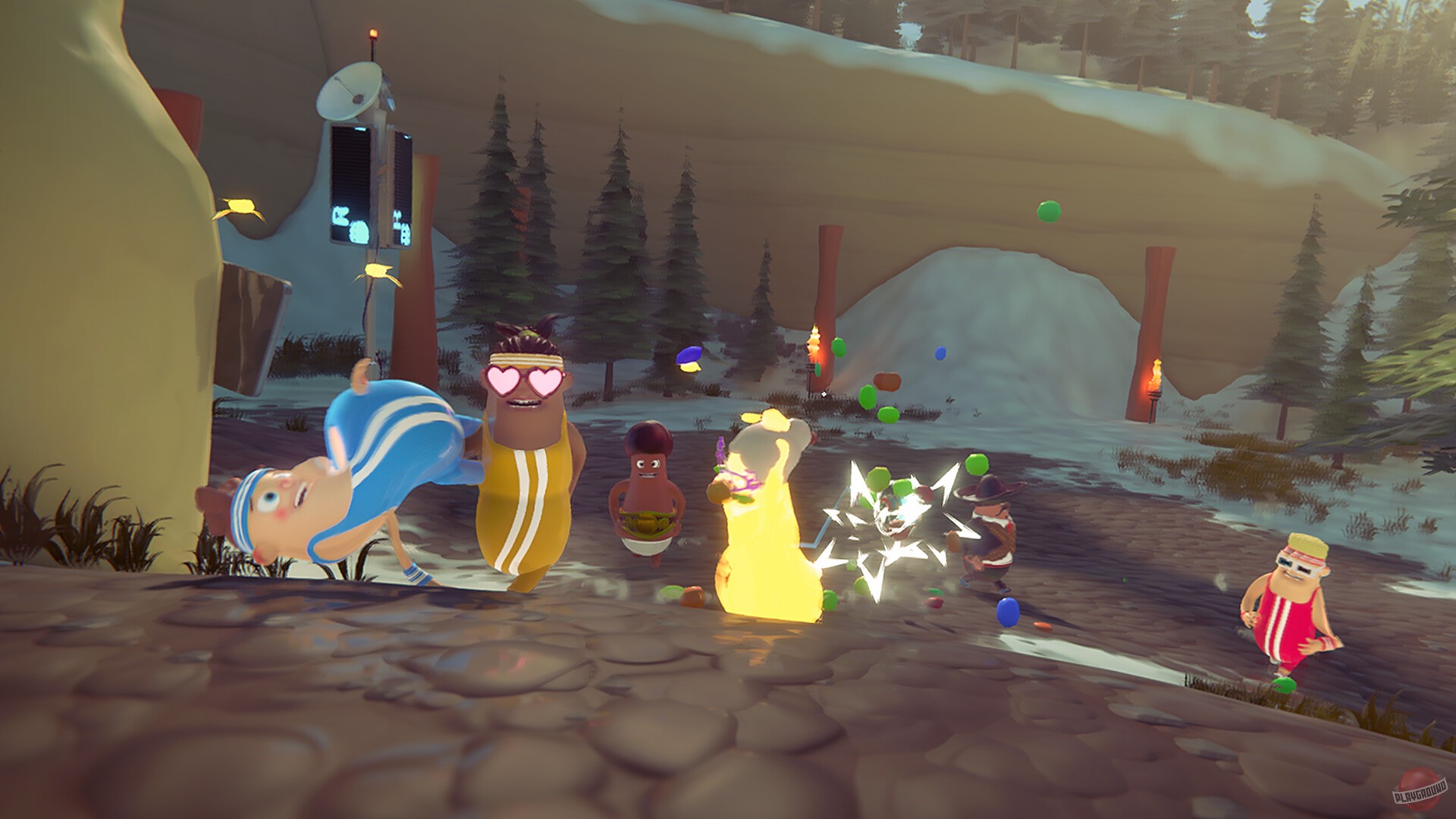 Скриншот из игры Rubber Royale - 8