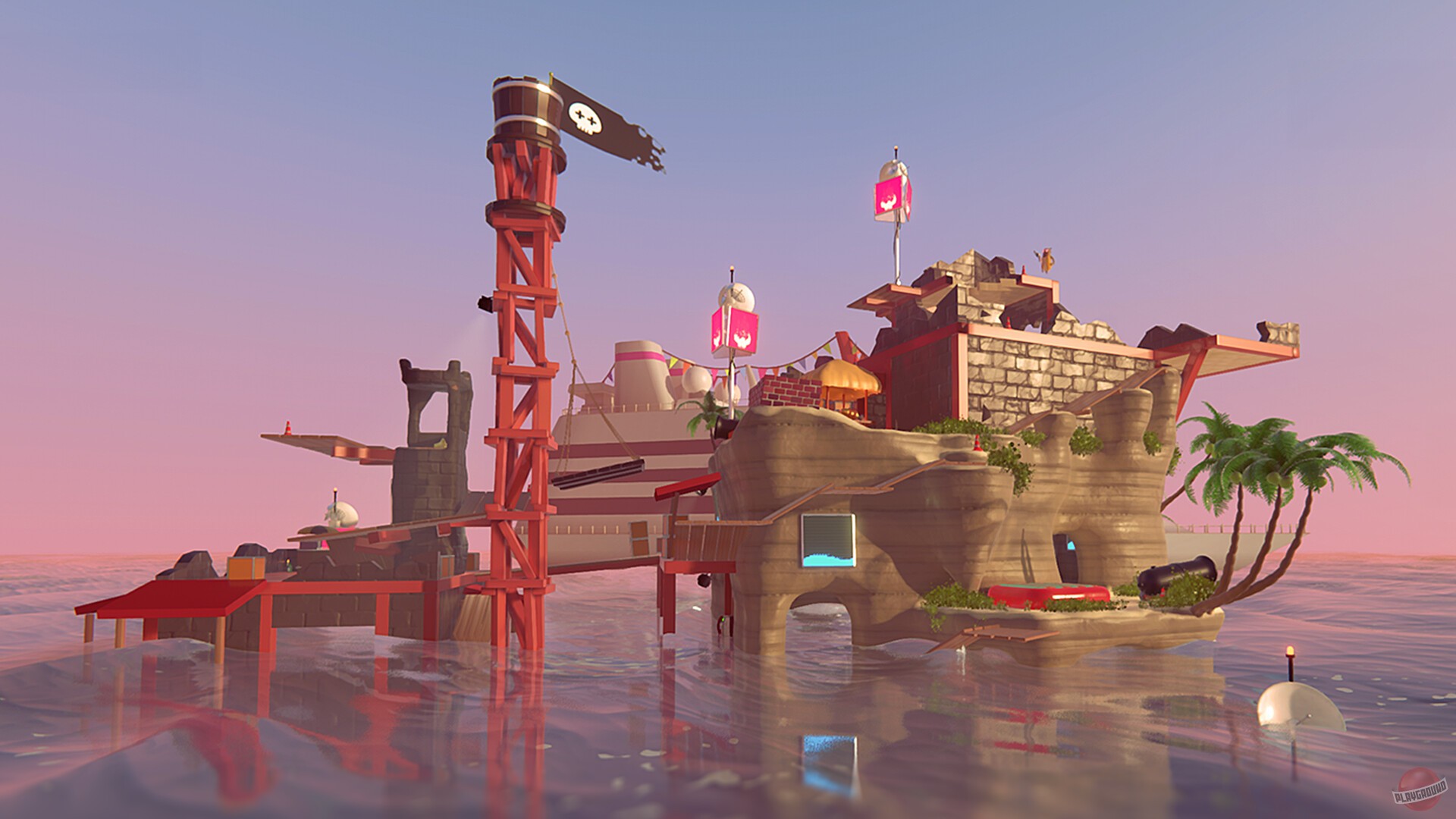 Скриншот из игры Rubber Royale - 4