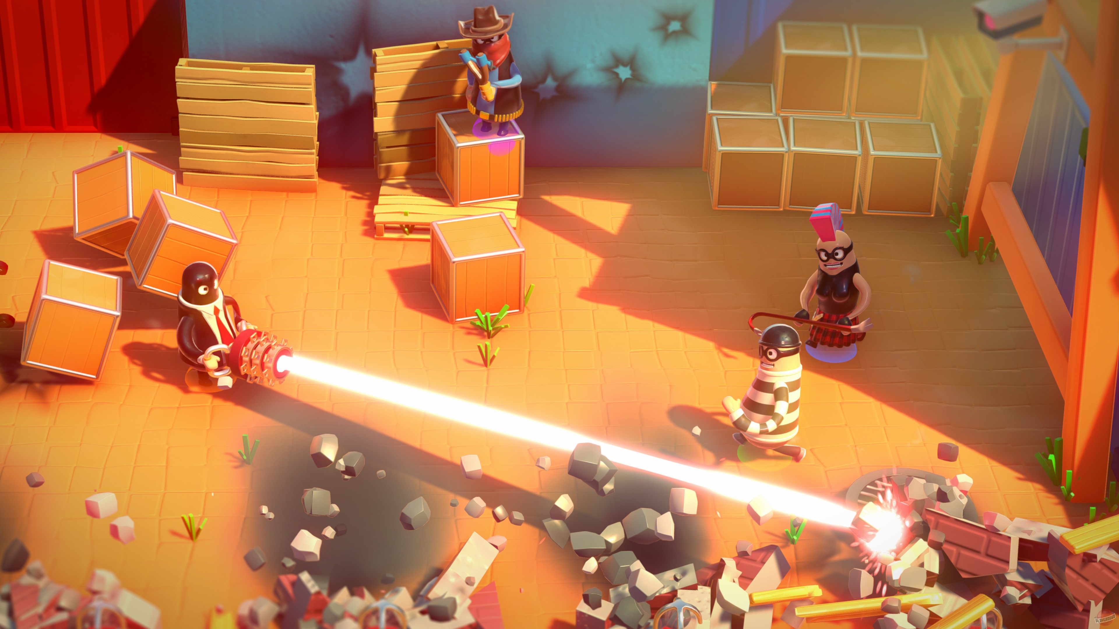 Скриншот из игры Rubber Bandits - 30