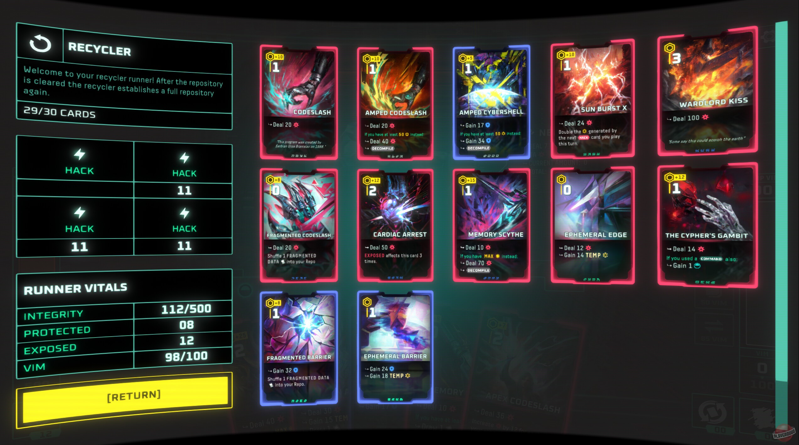 Скриншот из игры Into The Grid - 2