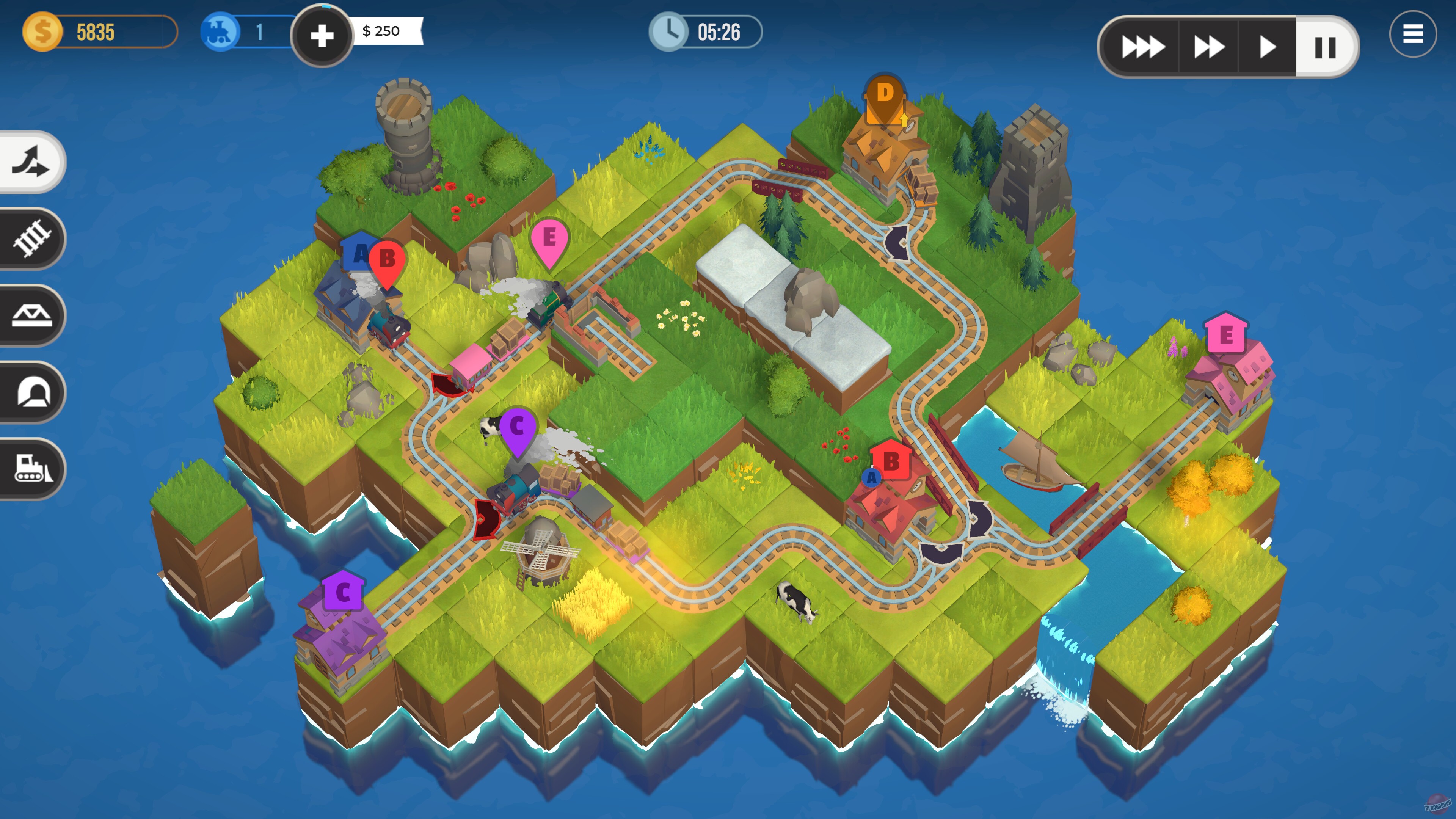 Скриншот из игры Train Valley 3 - 5