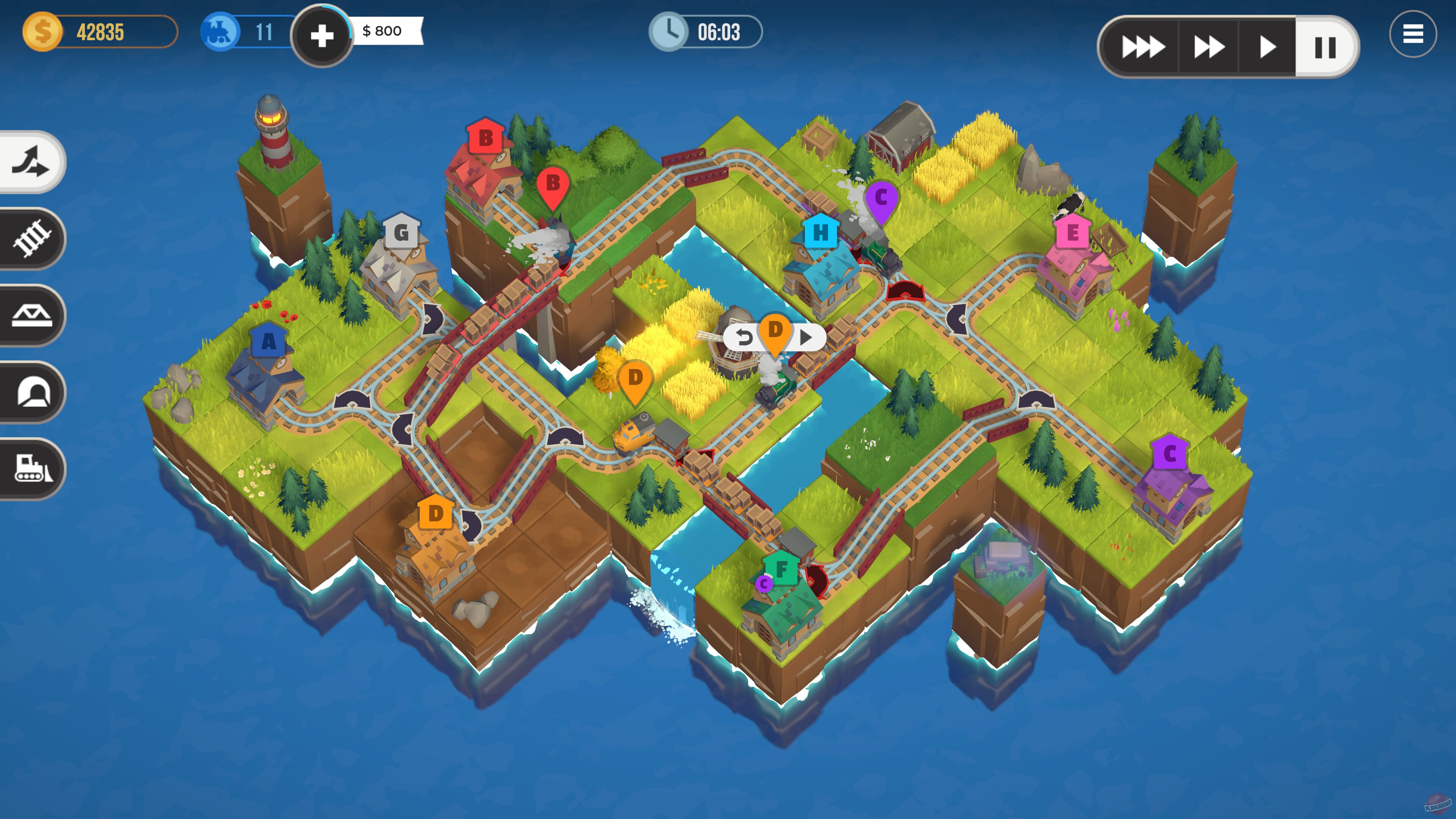 Скриншот из игры Train Valley 3 - 1