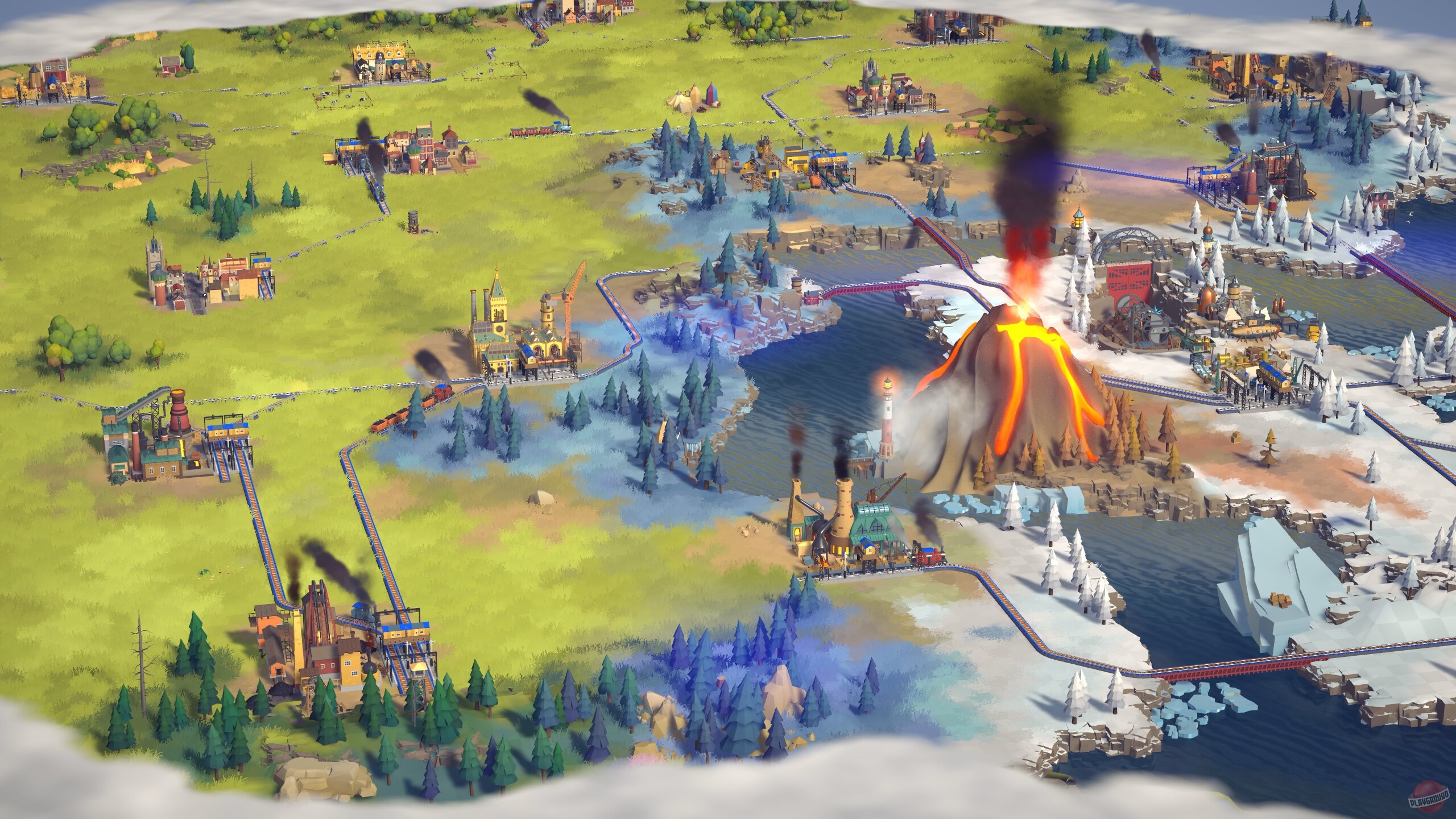 Скриншот из игры Train Valley World - 13