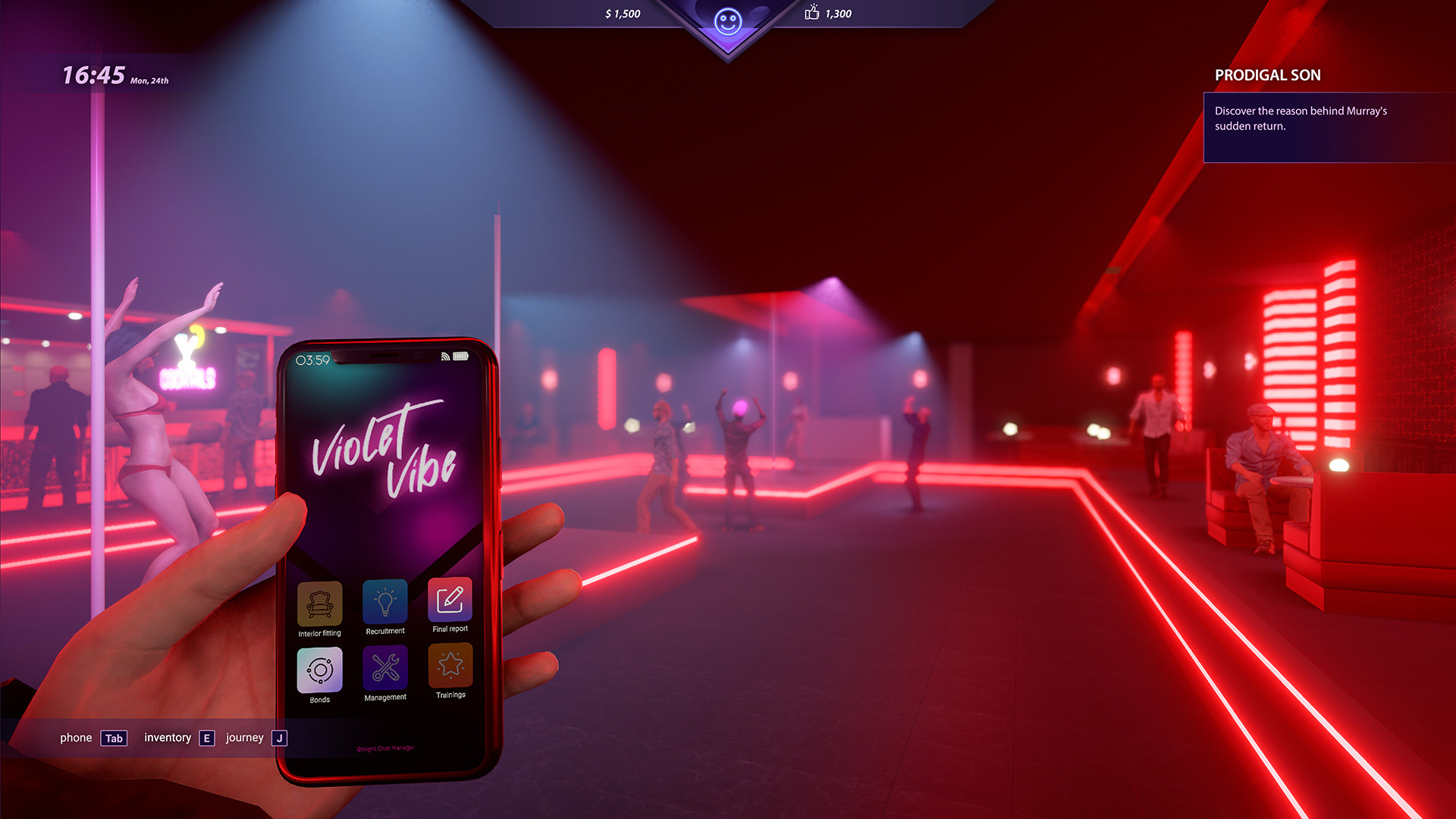 Скриншот из игры Nightclub Manager: Violet Vibe - 1
