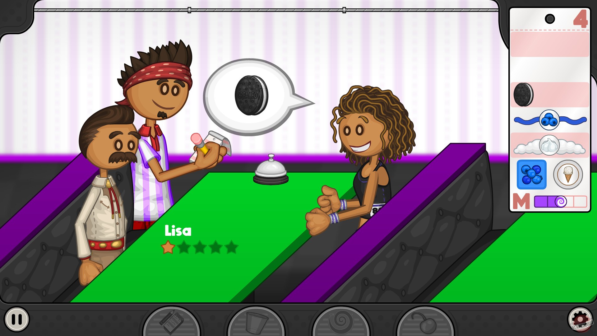 Скриншот из игры Papa's Freezeria - 5