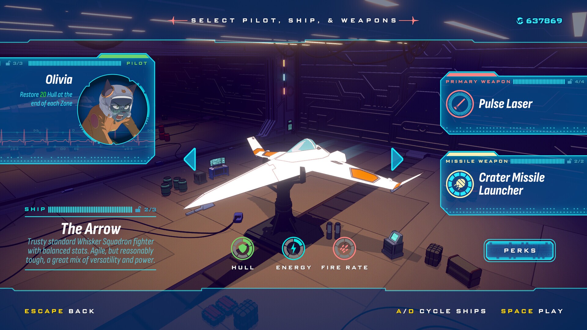 Скриншот из игры Whisker Squadron: Survivor - 4