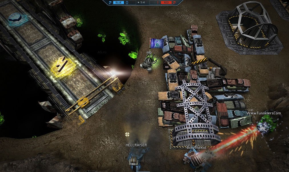 Скриншот из игры Tunnelers - 2