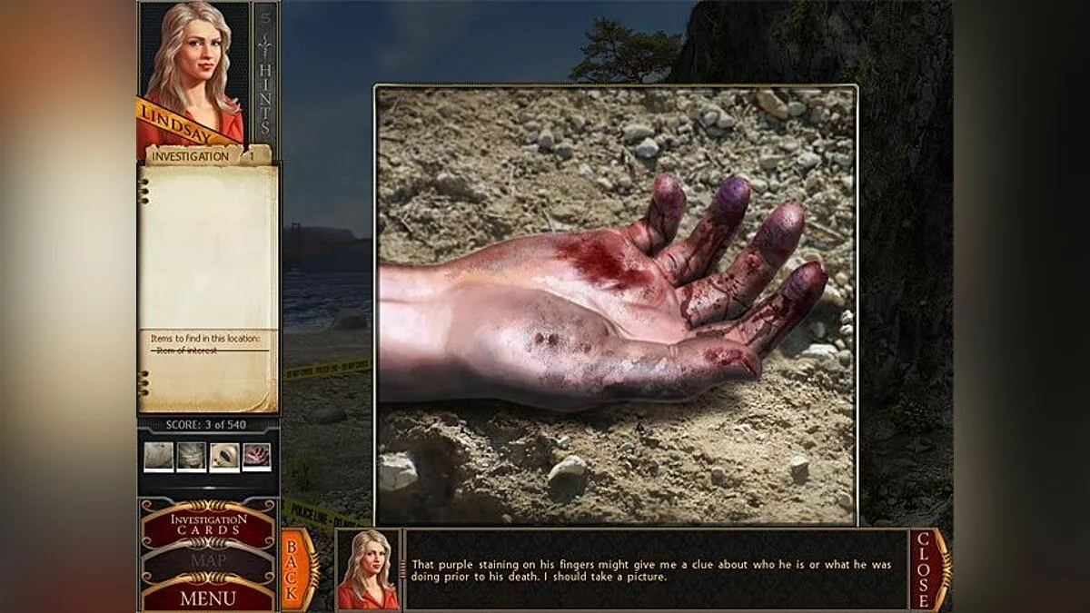 Скриншот из игры Women's Murder Club: A Darker Shade of Grey - 2