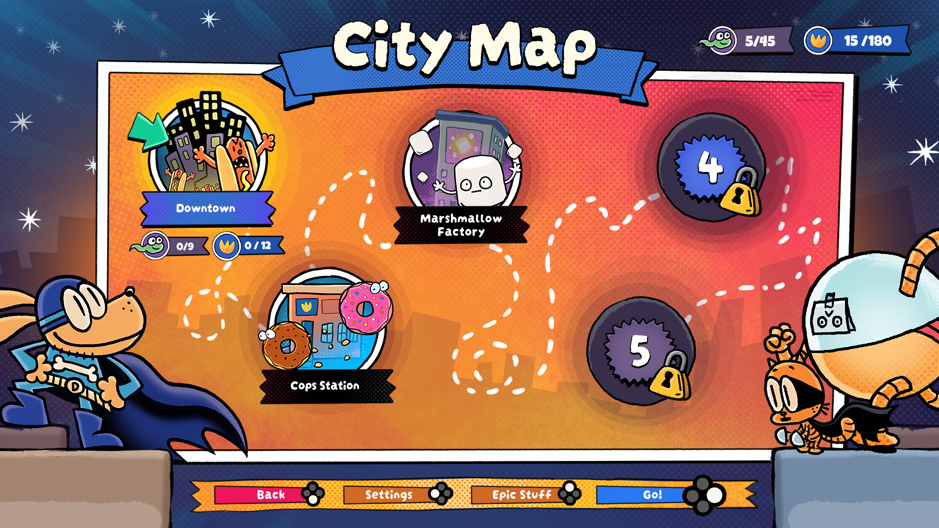 Скриншот из игры Dog Man: Mission Impawsible - 2