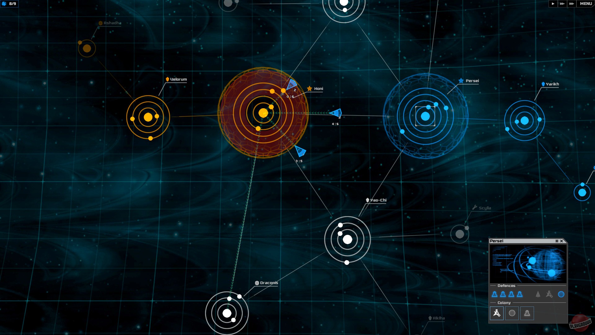 Скриншот из игры Spacecom - 8