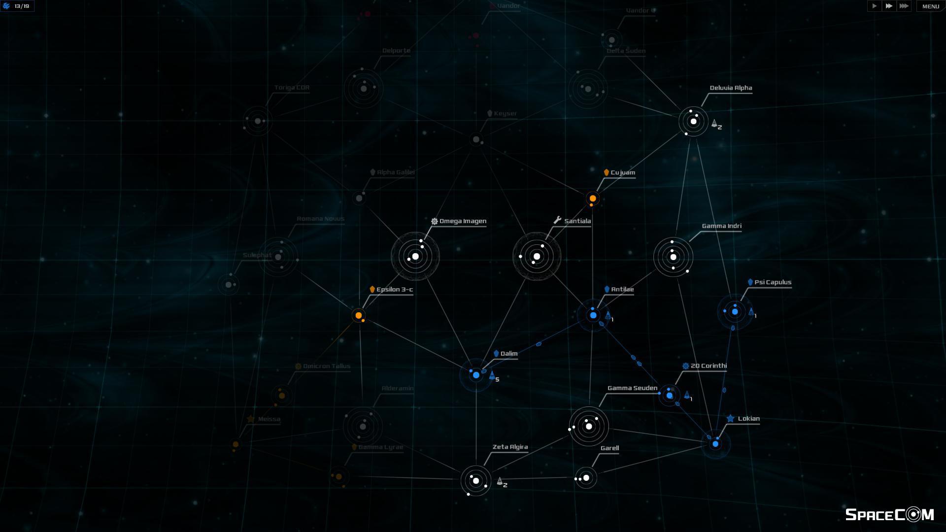 Скриншот из игры Spacecom - 25