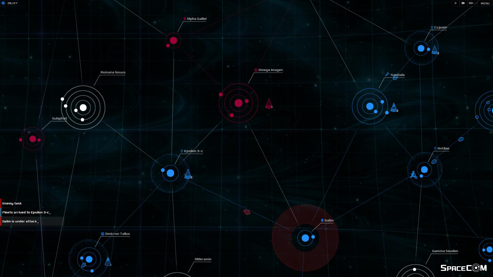 Скриншот из игры Spacecom - 13