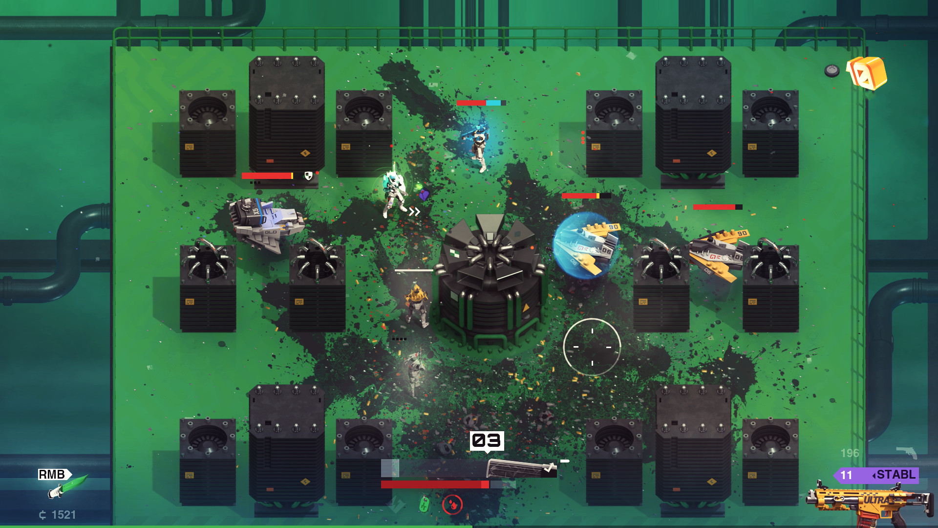 Скриншот из игры SYNTHETIK: Arena - 2
