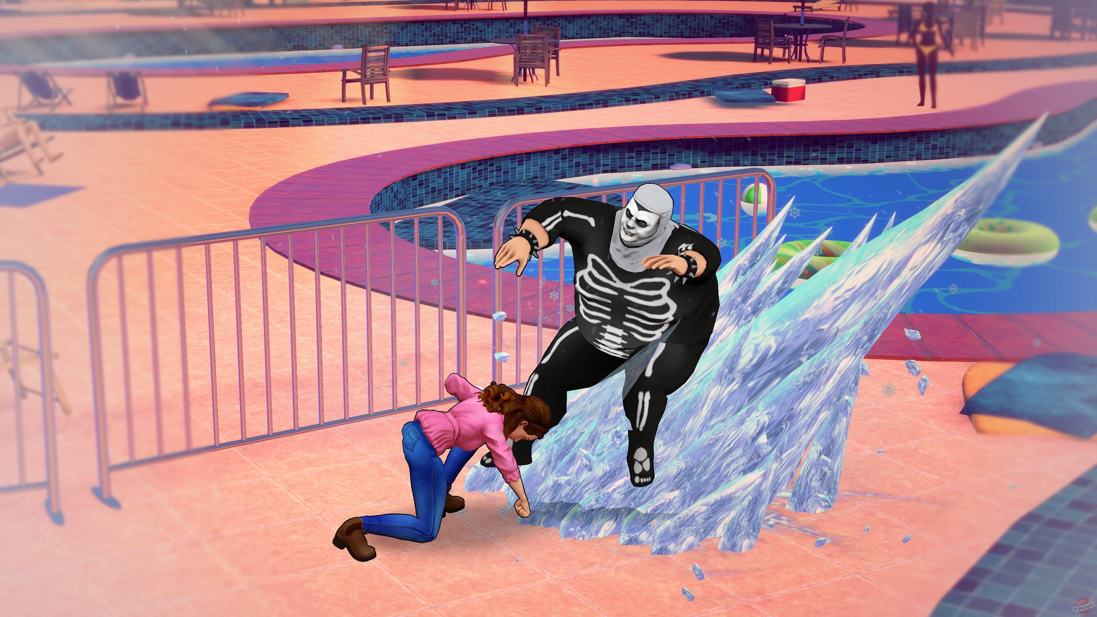 Скриншот из игры Cobra Kai: The Karate Kid Saga Continues - 4