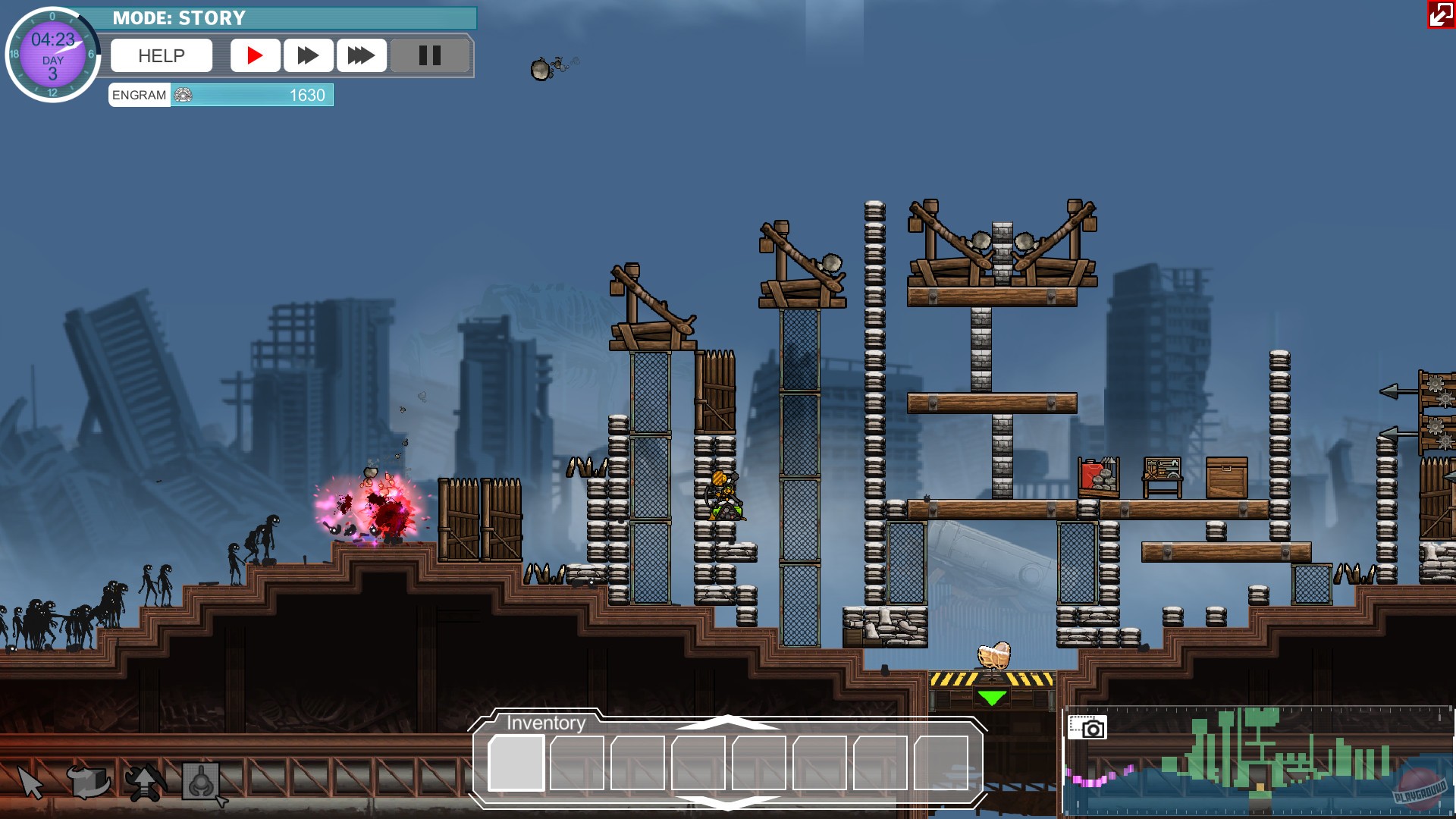 Скриншот из игры BARRICADEZ - 2