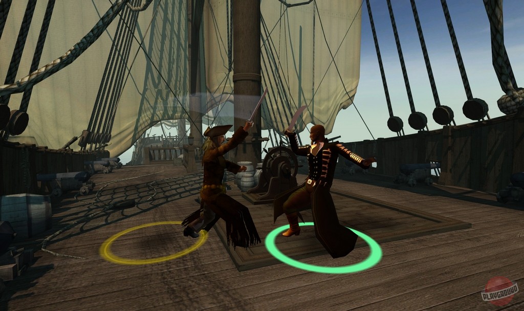 Скриншот из игры Pirates of the Burning Sea - 2