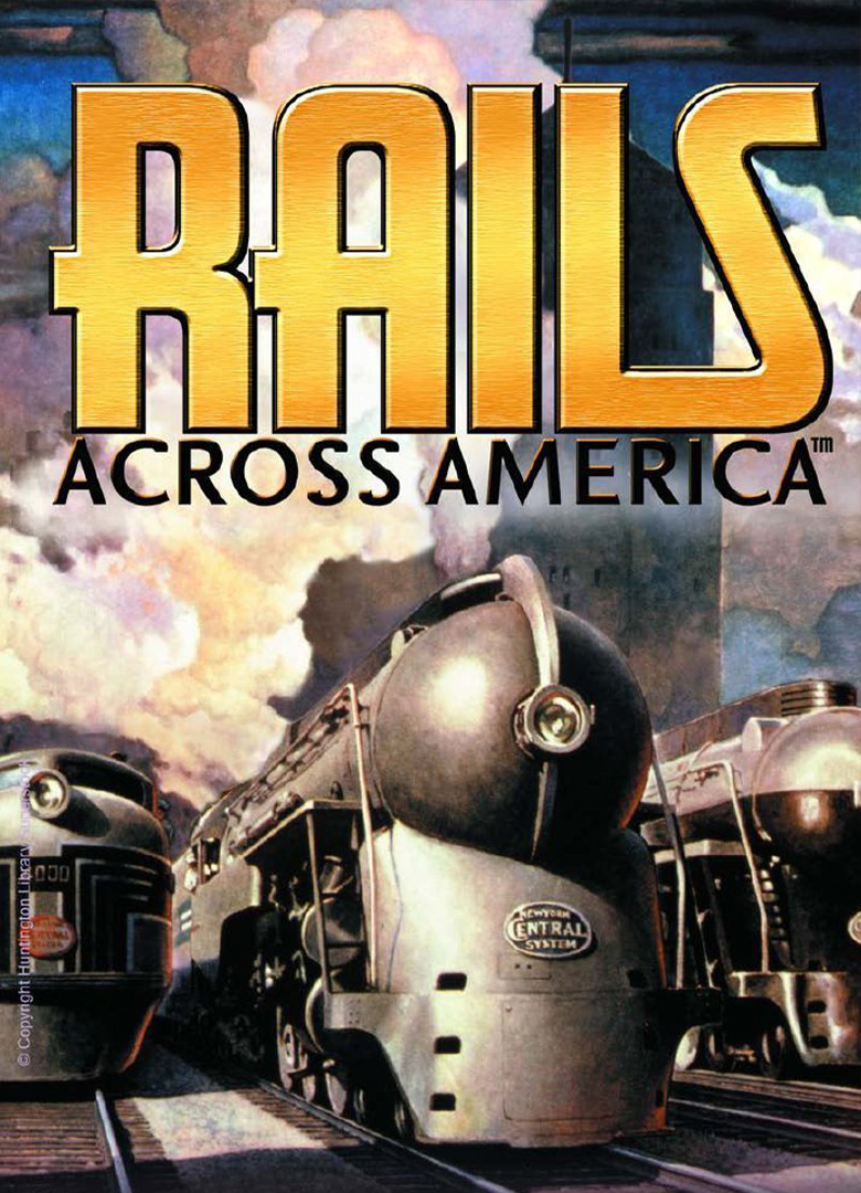Обложка игры Rails Across America