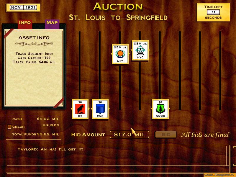 Скриншот из игры Rails Across America - 8