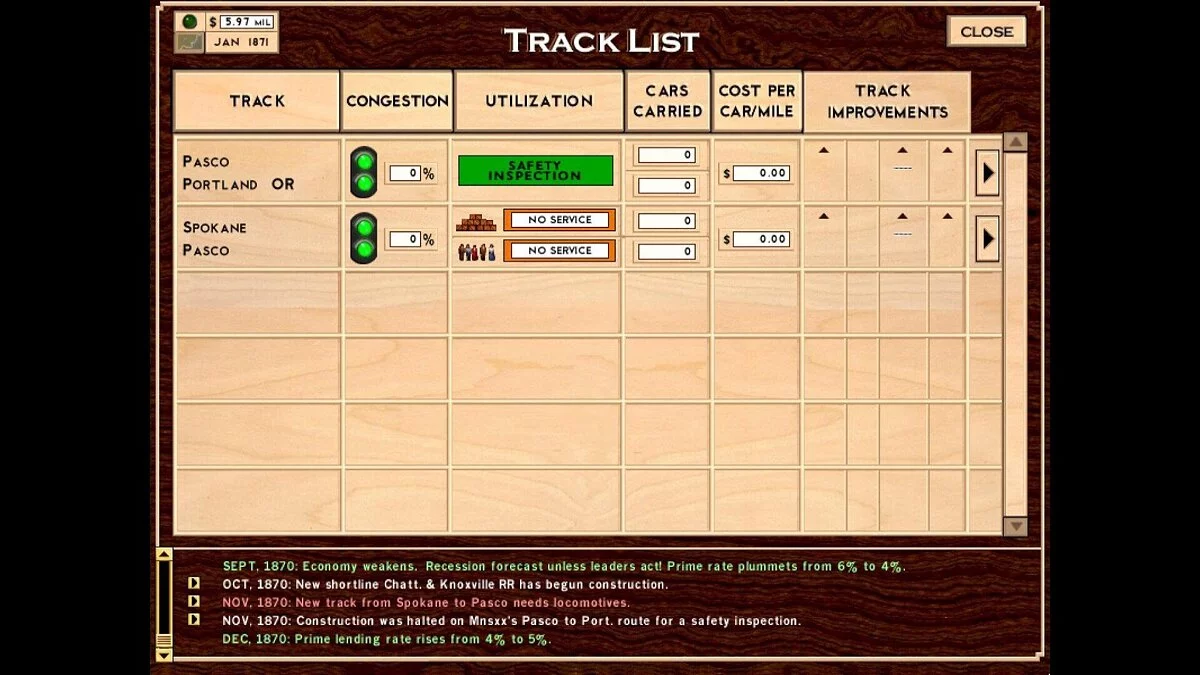 Скриншот из игры Rails Across America - 3