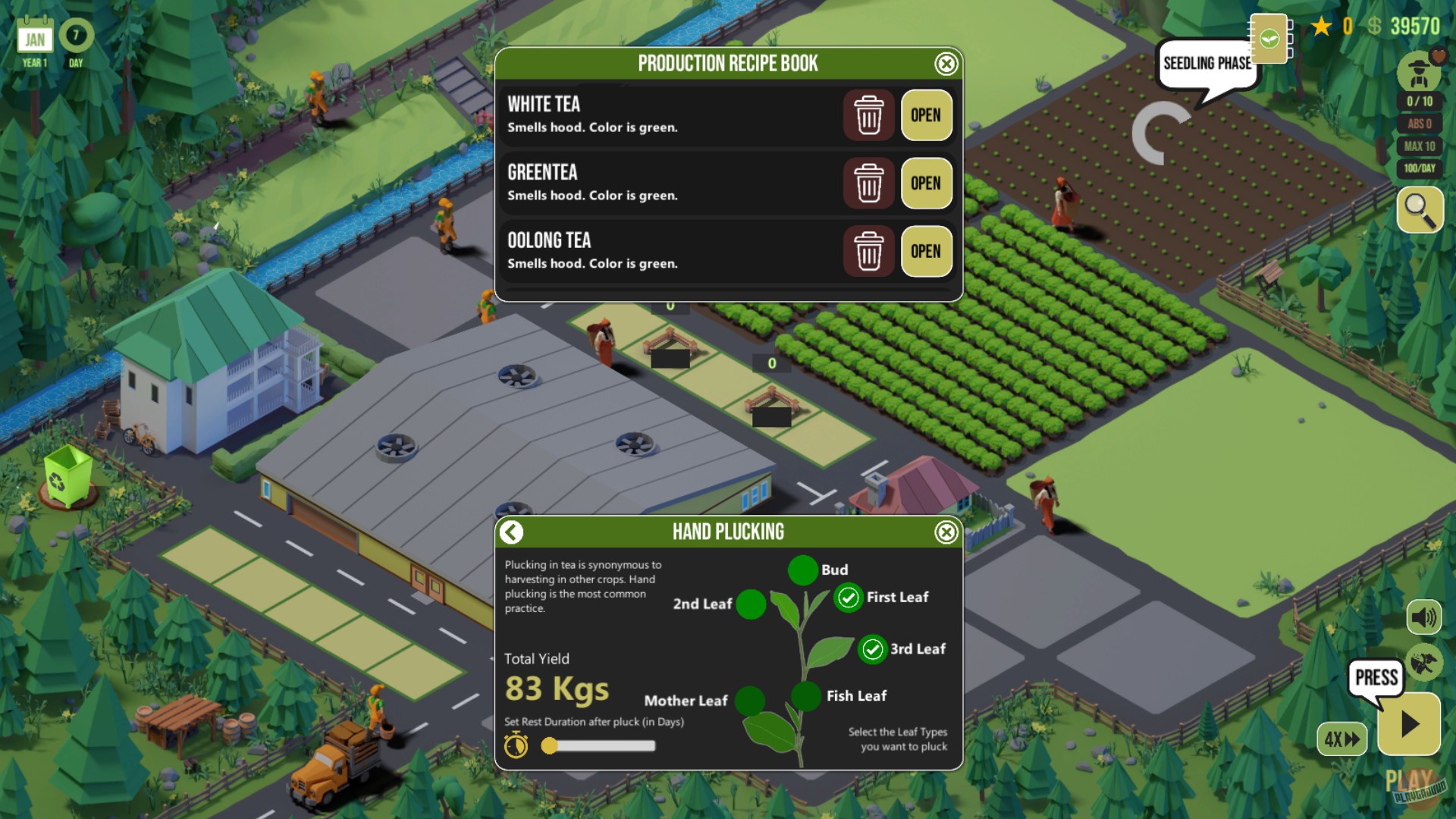 Скриншот из игры Tea Garden Simulator - 8