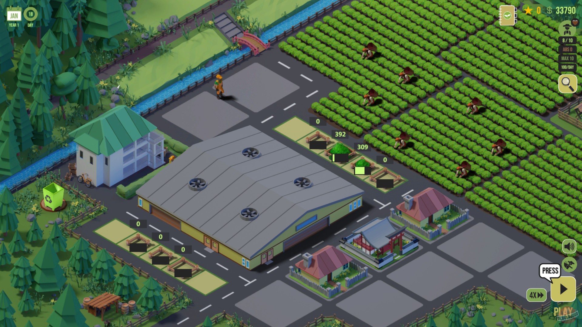 Скриншот из игры Tea Garden Simulator - 7