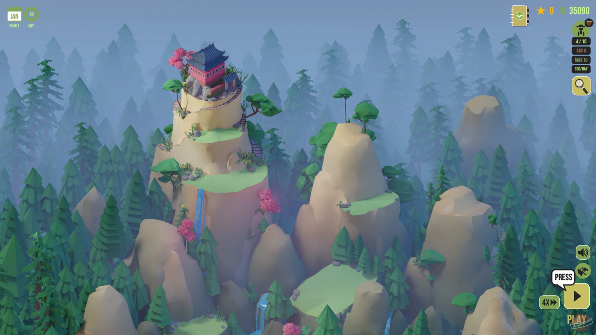 Скриншот из игры Tea Garden Simulator - 2